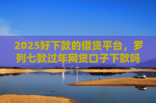 2025好下款的借贷平台，罗列七款过年网贷口子下款吗