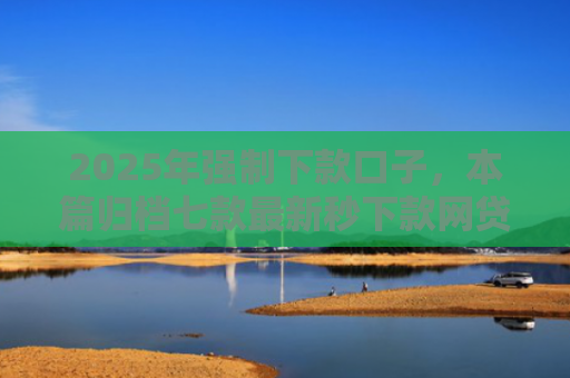 2025年强制下款口子，本篇归档七款最新秒下款网贷口子