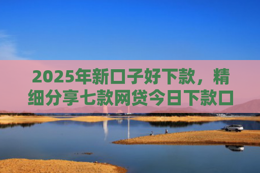 2025年新口子好下款，精细分享七款网贷今日下款口子