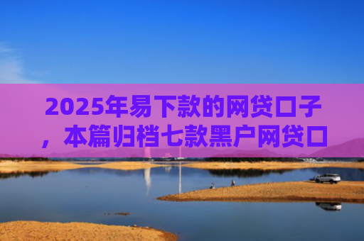 2025年易下款的网贷口子，本篇归档七款黑户网贷口子包下款