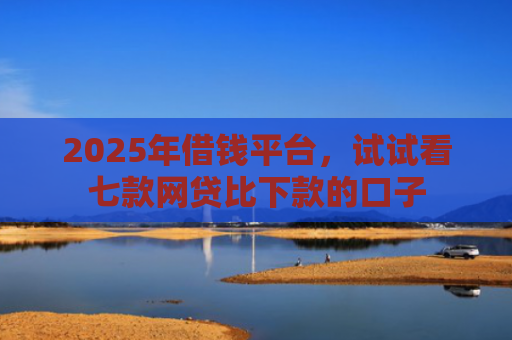 2025年借钱平台，试试看七款网贷比下款的口子