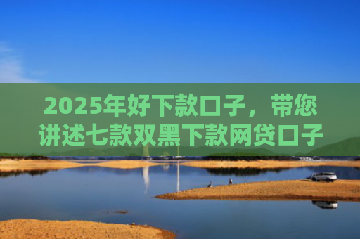 2025年好下款口子，带您讲述七款双黑下款网贷口子