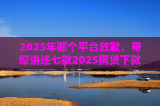 2025年那个平台放款，带您讲述七款2025网贷下款口子图