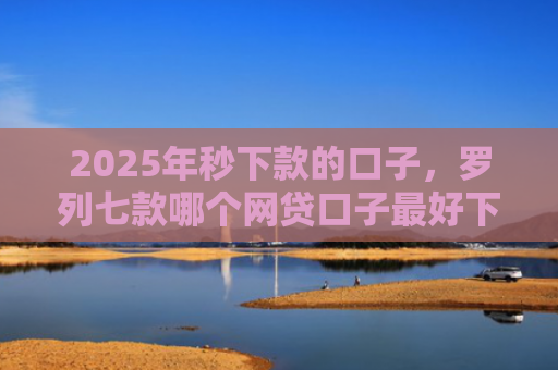 2025年秒下款的口子，罗列七款哪个网贷口子最好下款