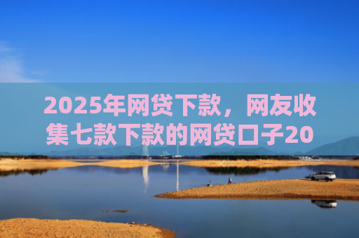 2025年网贷下款，网友收集七款下款的网贷口子2025