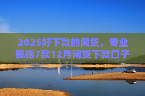 2025好下款的网贷，专业概括7款12月网贷下款口子