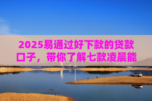 2025易通过好下款的贷款口子，带你了解七款凌晨能下款的网贷口子