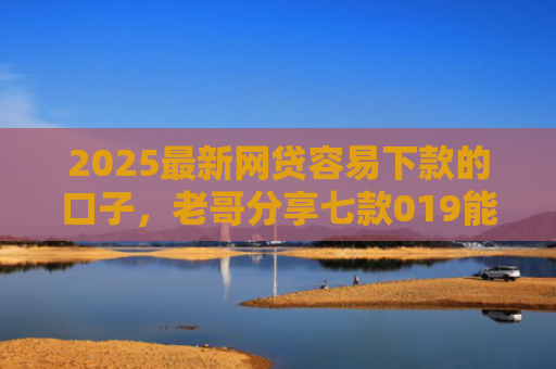 2025最新网贷容易下款的口子，老哥分享七款019能下款的网贷口子