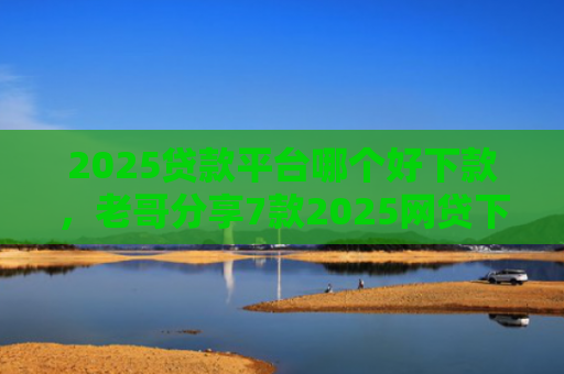2025贷款平台哪个好下款，老哥分享7款2025网贷下款新口子