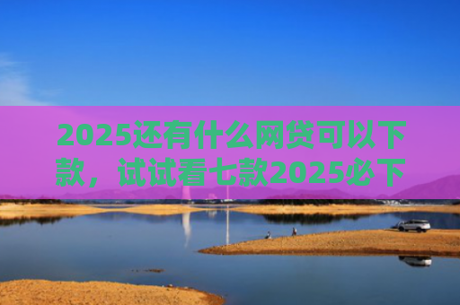 2025还有什么网贷可以下款，试试看七款2025必下款网贷口子