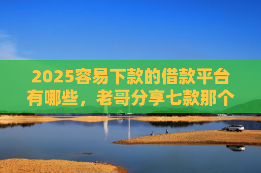 2025容易下款的借款平台有哪些，老哥分享七款那个网贷口子容易下款