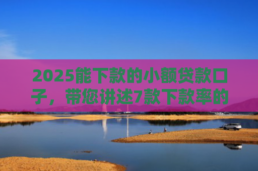2025能下款的小额贷款口子，带您讲述7款下款率的网贷口子