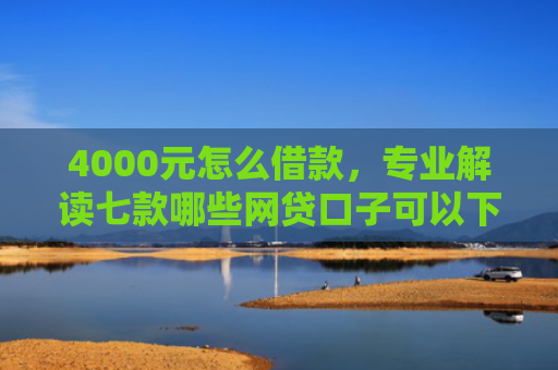 4000元怎么借款，专业解读七款哪些网贷口子可以下款