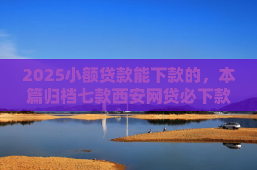 2025小额贷款能下款的，本篇归档七款西安网贷必下款的口子