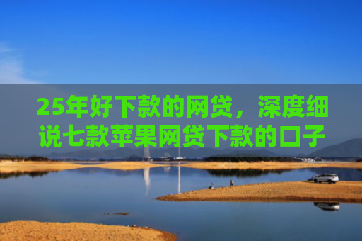 25年好下款的网贷，深度细说七款苹果网贷下款的口子
