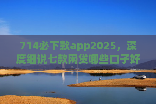 714必下款app2025，深度细说七款网贷哪些口子好下款快