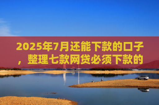 2025年7月还能下款的口子，整理七款网贷必须下款的口子