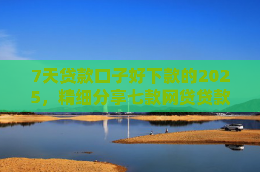 7天贷款口子好下款的2025，精细分享七款网贷贷款口子急速下款的