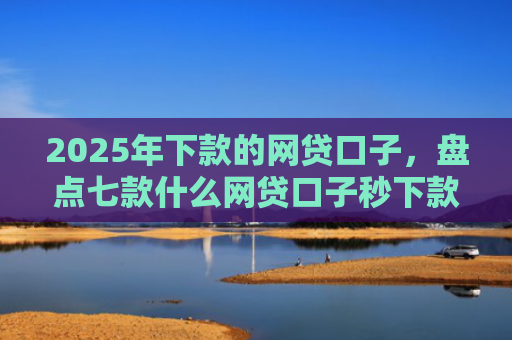 2025年下款的网贷口子，盘点七款什么网贷口子秒下款