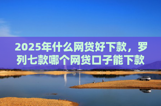 2025年什么网贷好下款，罗列七款哪个网贷口子能下款
