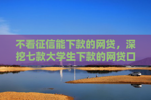 不看征信能下款的网贷，深挖七款大学生下款的网贷口子