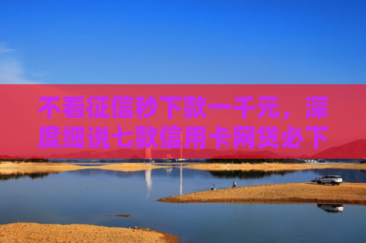不看征信秒下款一千元，深度细说七款信用卡网贷必下款的口子