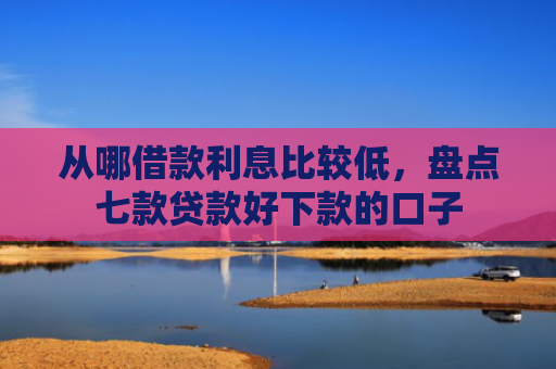 从哪借款利息比较低，盘点七款贷款好下款的口子