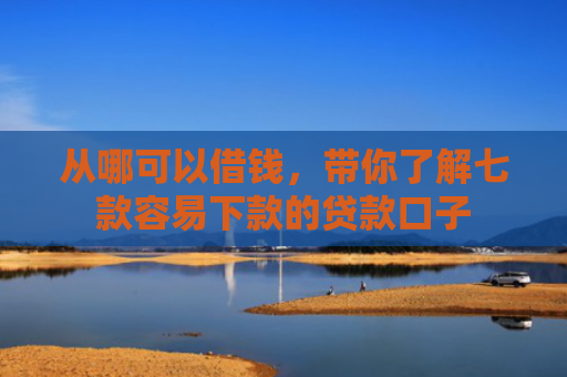 从哪可以借钱，带你了解七款容易下款的贷款口子