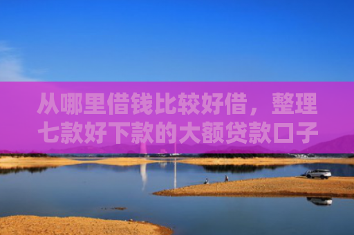 从哪里借钱比较好借，整理七款好下款的大额贷款口子