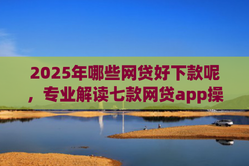 2025年哪些网贷好下款呢，专业解读七款网贷app操作下款口子