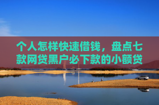 个人怎样快速借钱，盘点七款网贷黑户必下款的小额贷