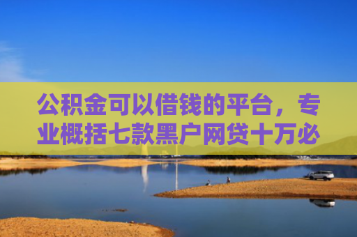 公积金可以借钱的平台，专业概括七款黑户网贷十万必下款
