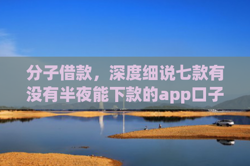 分子借款，深度细说七款有没有半夜能下款的app口子