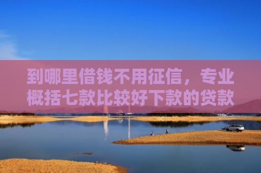 到哪里借钱不用征信，专业概括七款比较好下款的贷款口子