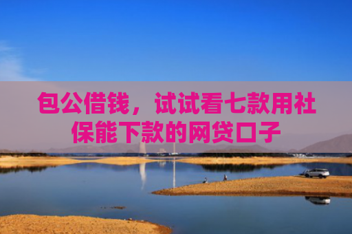 包公借钱，试试看七款用社保能下款的网贷口子