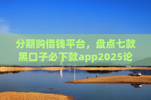 分期购借钱平台，盘点七款黑口子必下款app2025论坛