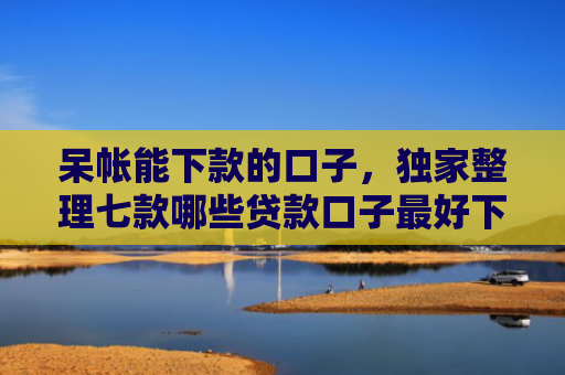 呆帐能下款的口子，独家整理七款哪些贷款口子最好下款