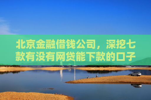 北京金融借钱公司，深挖七款有没有网贷能下款的口子