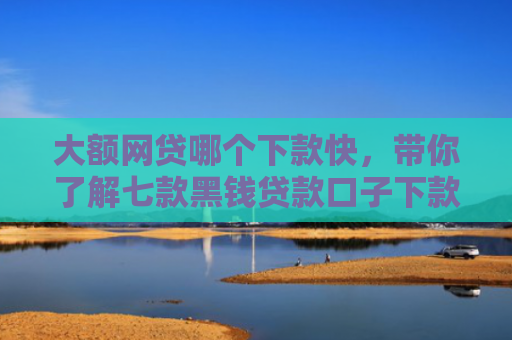 大额网贷哪个下款快，带你了解七款黑钱贷款口子下款