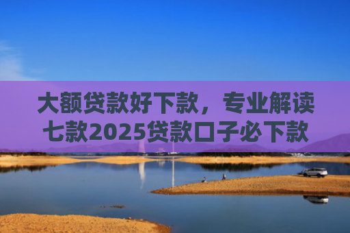 大额贷款好下款，专业解读七款2025贷款口子必下款