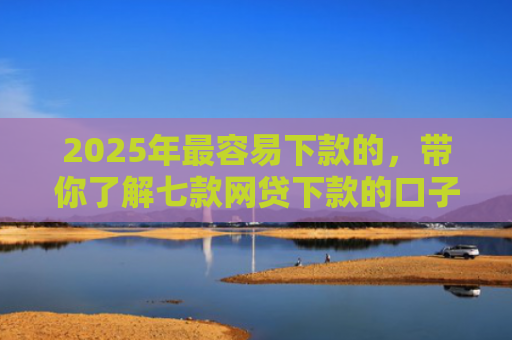 2025年最容易下款的，带你了解七款网贷下款的口子2025