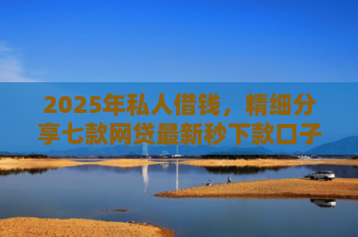 2025年私人借钱，精细分享七款网贷最新秒下款口子