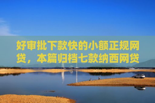 好审批下款快的小额正规网贷，本篇归档七款纳西网贷黑户好下款