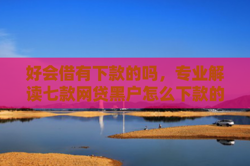 好会借有下款的吗，专业解读七款网贷黑户怎么下款的