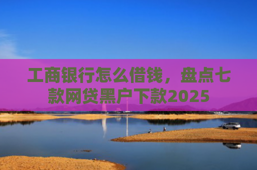 工商银行怎么借钱，盘点七款网贷黑户下款2025