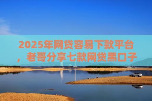2025年网贷容易下款平台，老哥分享七款网贷黑口子易下款