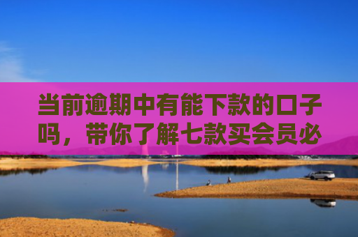 当前逾期中有能下款的口子吗，带你了解七款买会员必下款的贷款口子