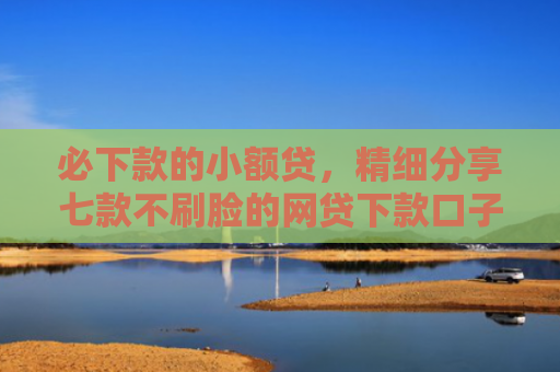 必下款的小额贷，精细分享七款不刷脸的网贷下款口子