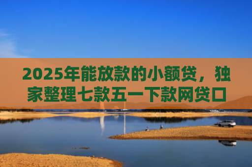 2025年能放款的小额贷，独家整理七款五一下款网贷口子