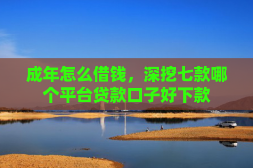 成年怎么借钱，深挖七款哪个平台贷款口子好下款